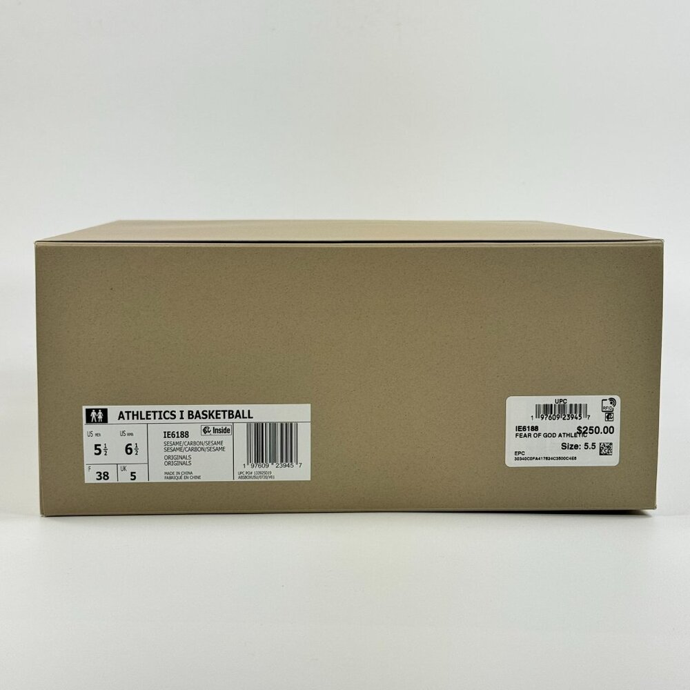 Adidas Fear of God Athletics I 'Sesame Carbon' IE6188 Basketball Multi Size - Picture 10 of 16